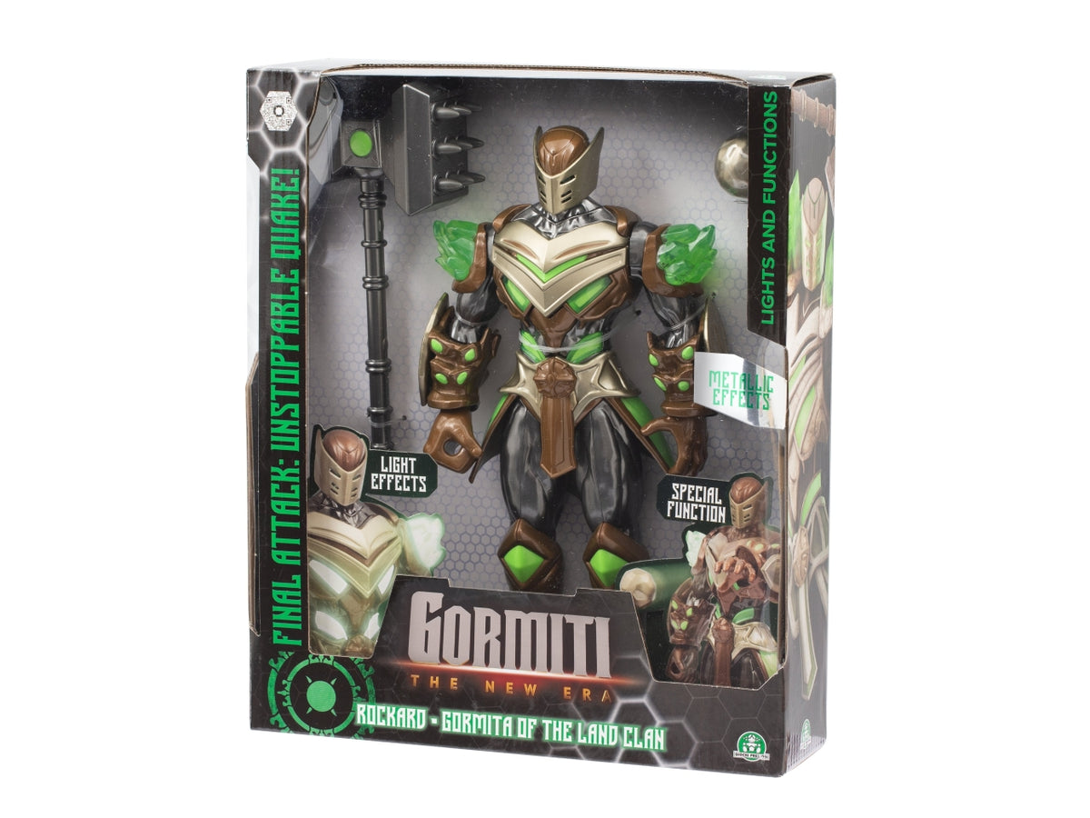 Gormiti the new era gormiti con funzione luce e attacco 27cm - Action figure alte 27 cm articolate e raffiguranti i quattro - Giochi Preziosi $