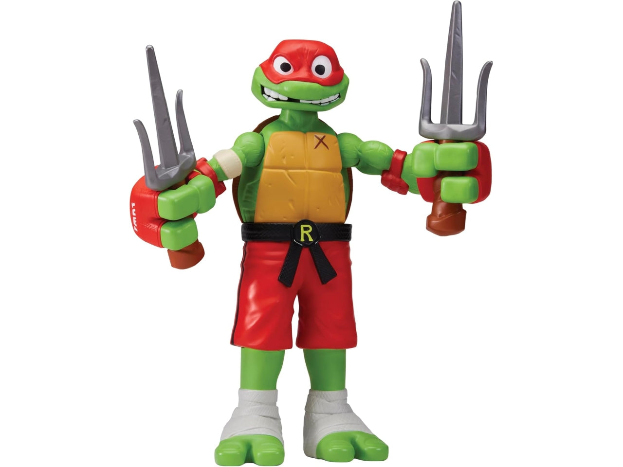 Turtles personaggio rolling punch ralph - Raffaello in versione personaggio gigante 30 cm con funzione! Spostandolo - Giochi Preziosi $