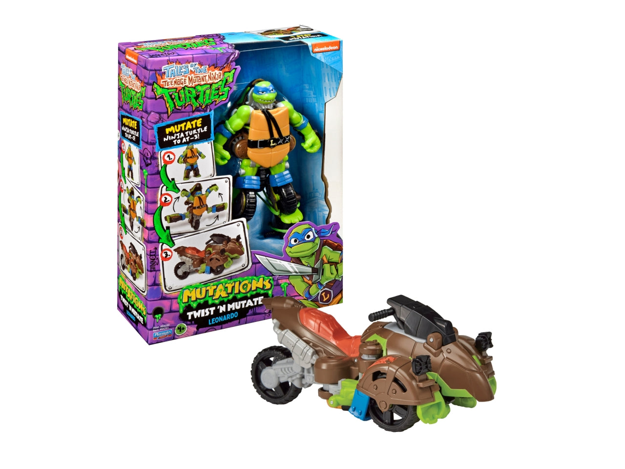 Turtles veicolo trasformabile leonardo - I veicoli delle tartarughe ninja in una versione esclusiva: si - Giochi Preziosi