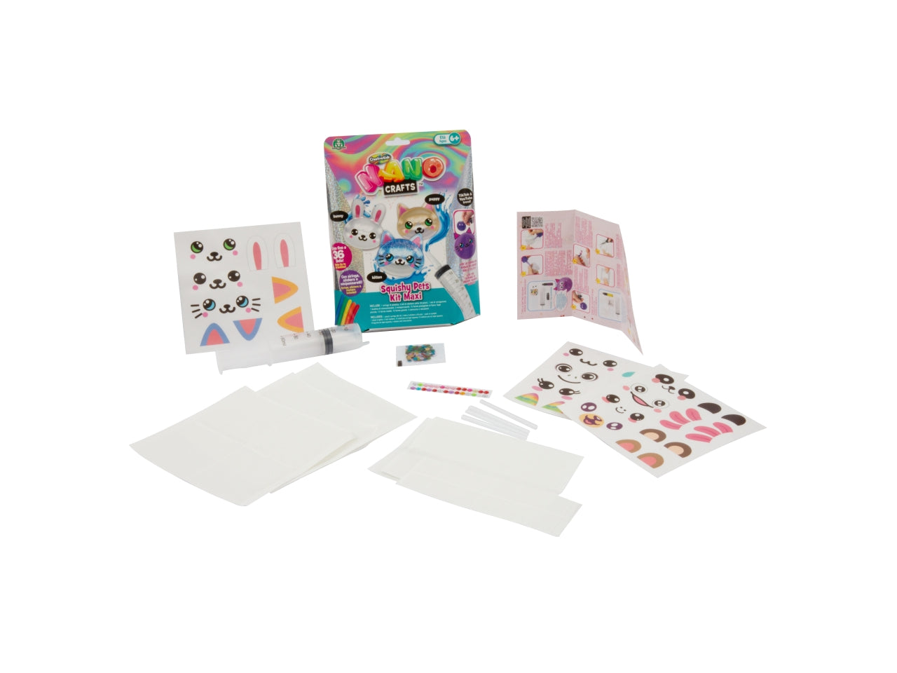 Nano craft squishy friends kit maxi - Questo kit deluxe amplifica esponenzialmente le opportunità di creazione grazie - Giochi Preziosi $