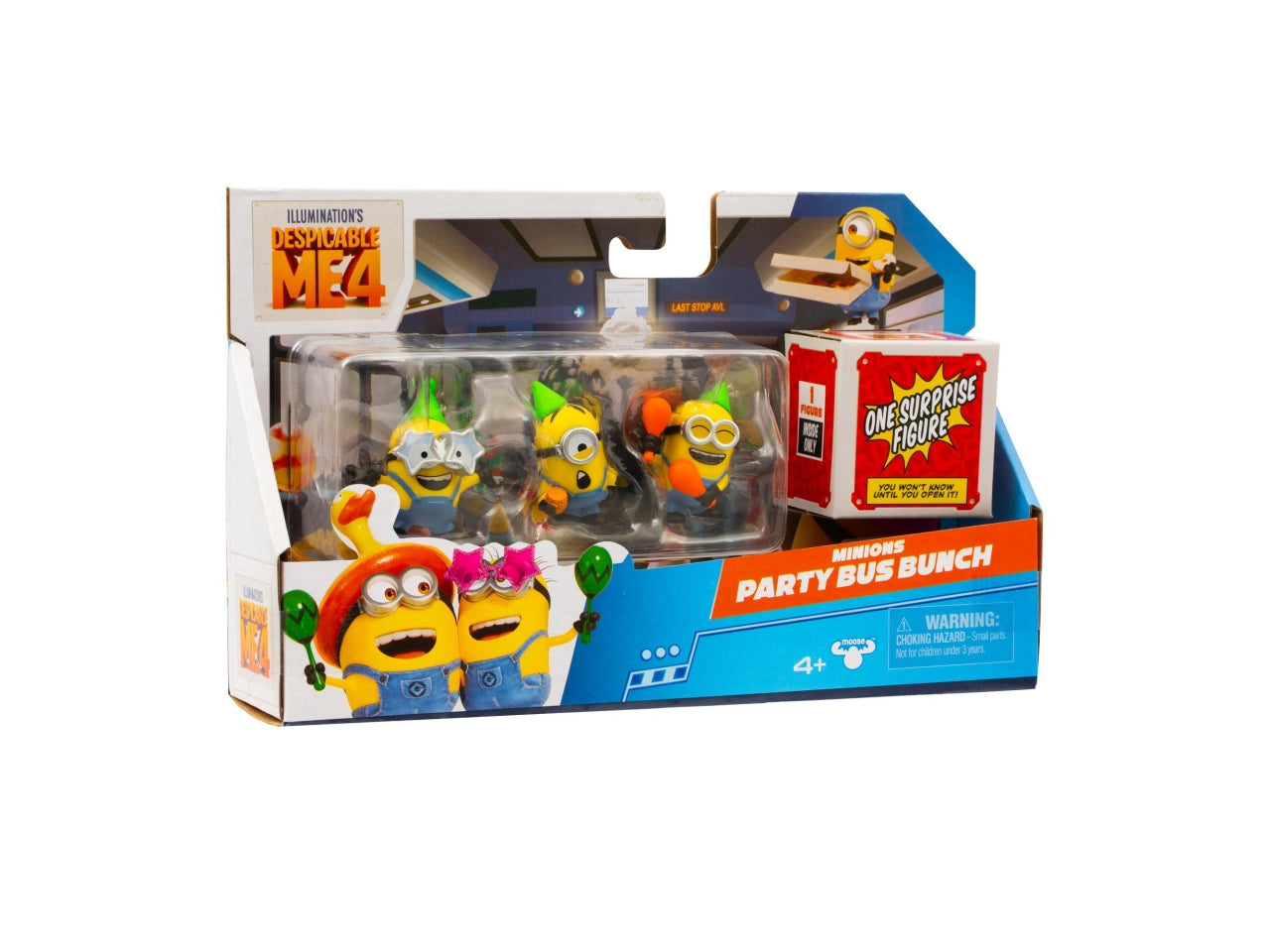 Minions set 4 personaggi da 5cm - Nella confezione da 4 personaggi troverai i tuoi Minions in - Giochi Preziosi $