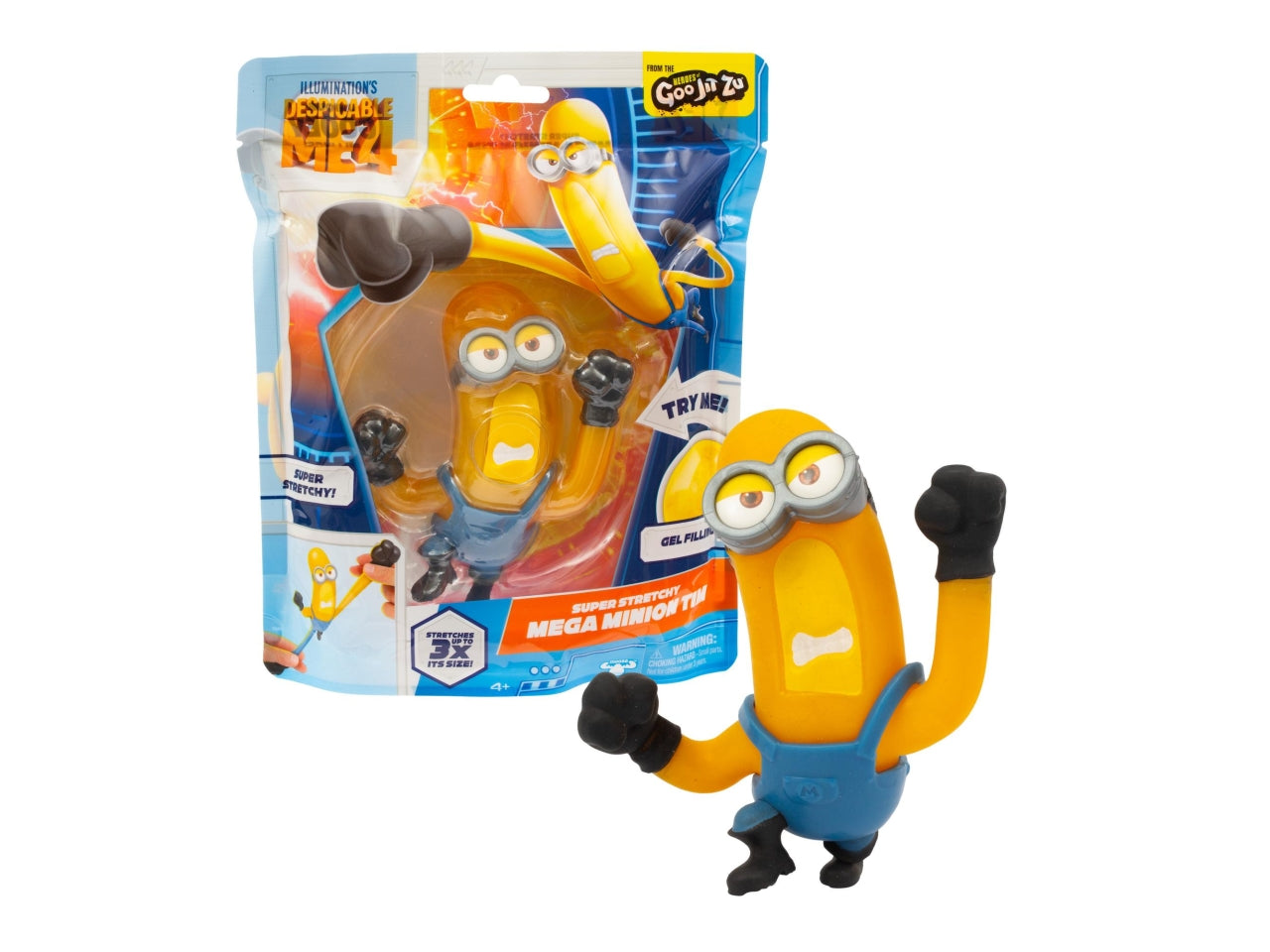 Minions pers strech tim - Dal Nuovo Film cattivissimo Me 4, Minions Tim alto 15 - Giochi Preziosi $