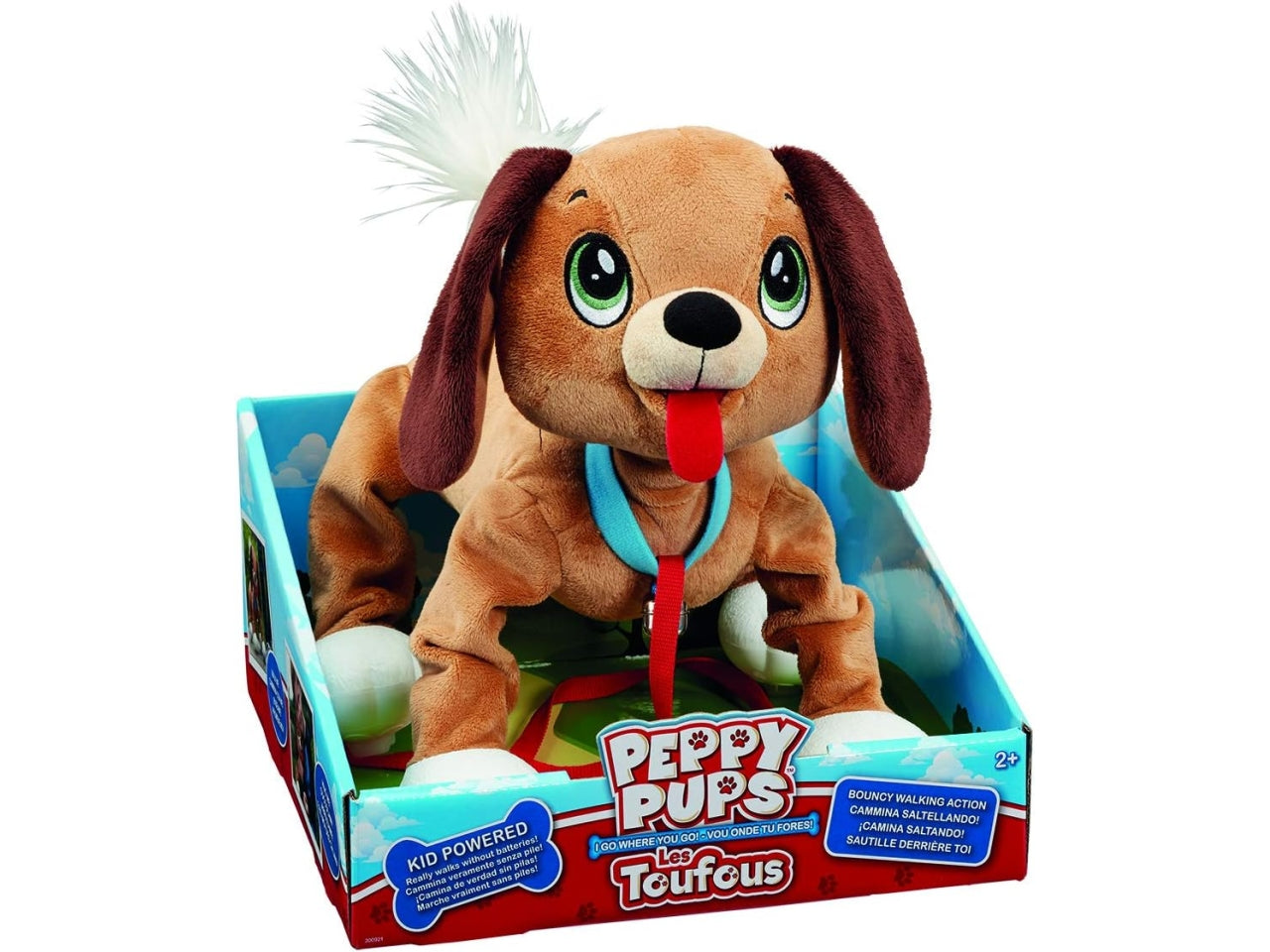Peppy pups brown dog $