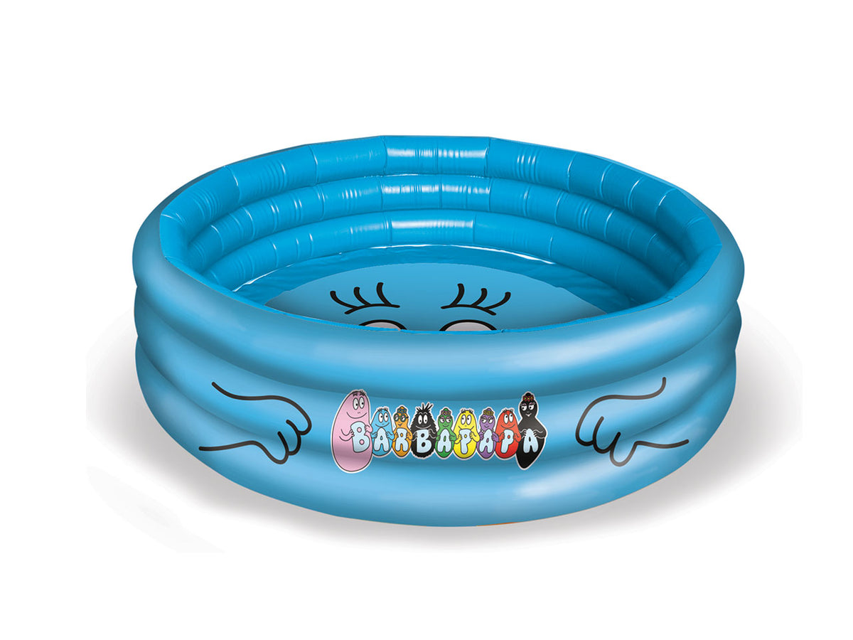Piscina gonfiabile per bambini barbapapa' 3 anelli 90cm $