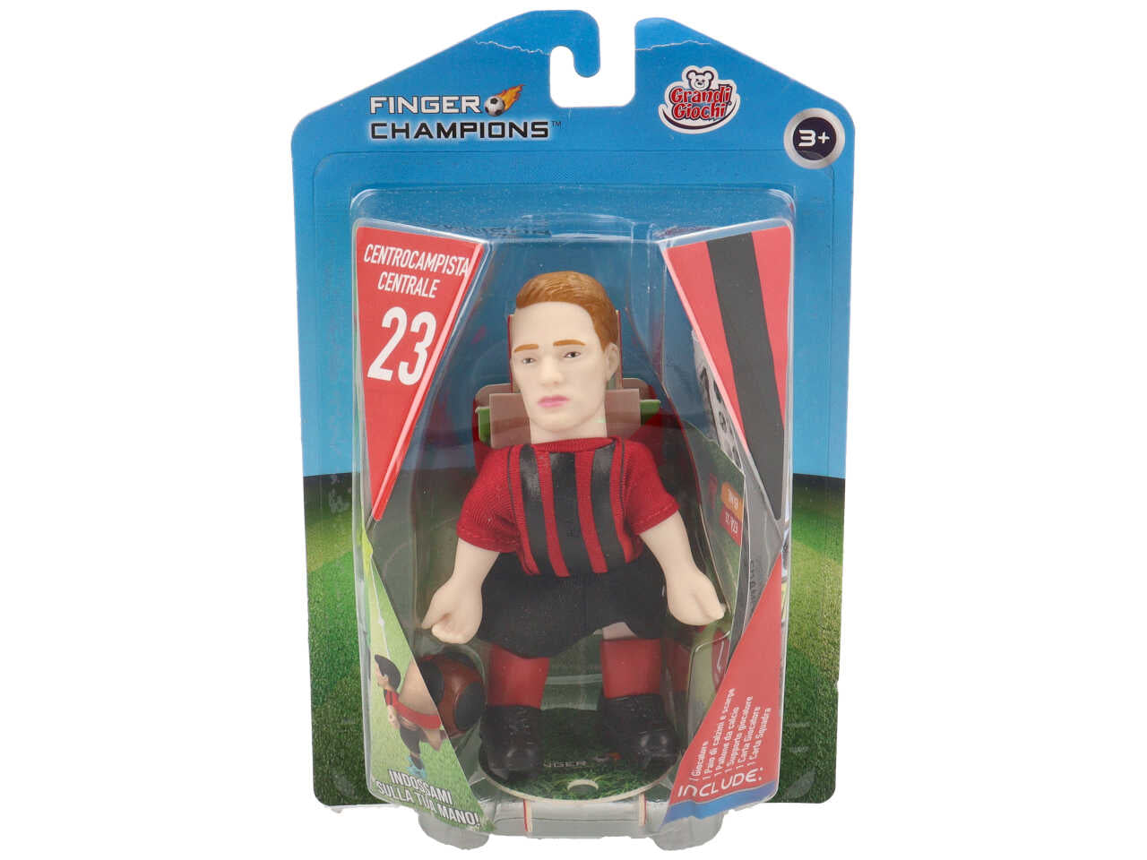Finger champion modelli assortiti venduti singolarmente: 9 diversi modelli di giocatori o 3 campi differenti fng09008 $