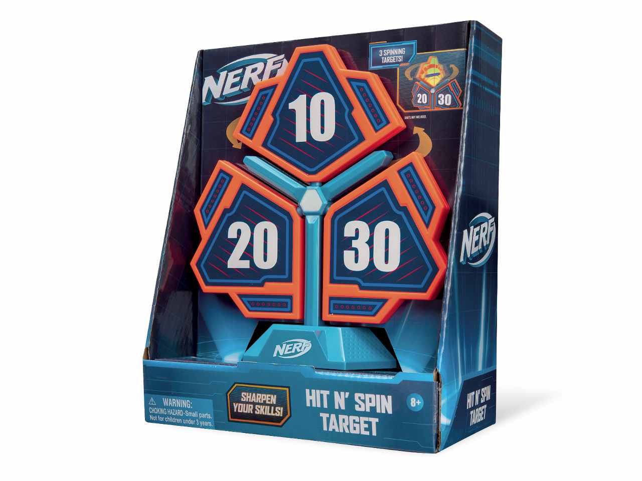 Hit spin target ner08000