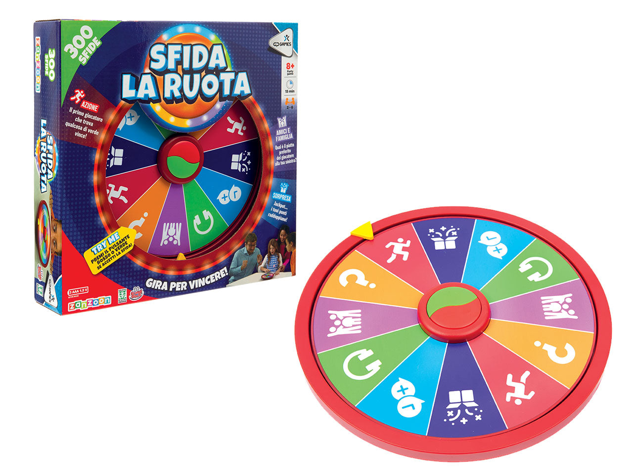 Gioco di ruolo Sfida la ruota adatto per 8+ | Grandi Giochi