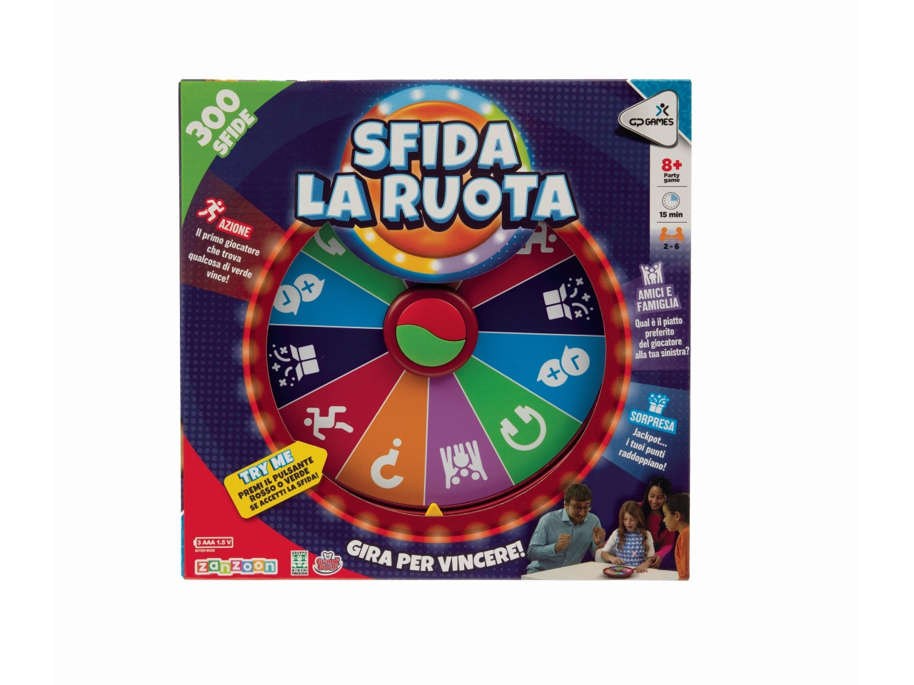 Gioco di ruolo Sfida la ruota adatto per 8+ | Grandi Giochi