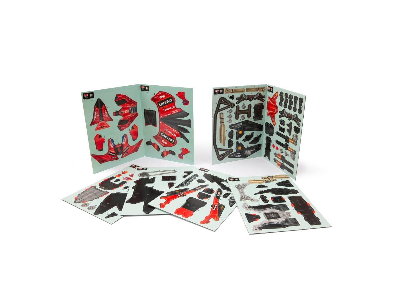 Ducati puzzle 3d moto desmo16 98 pezzi, Colore: multicolor | Grandi Giochi