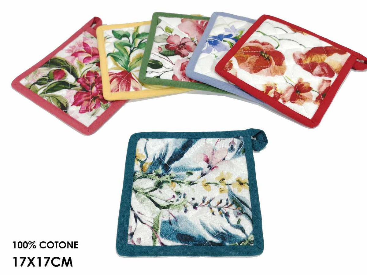 Presina 17x17cm fiori 595542