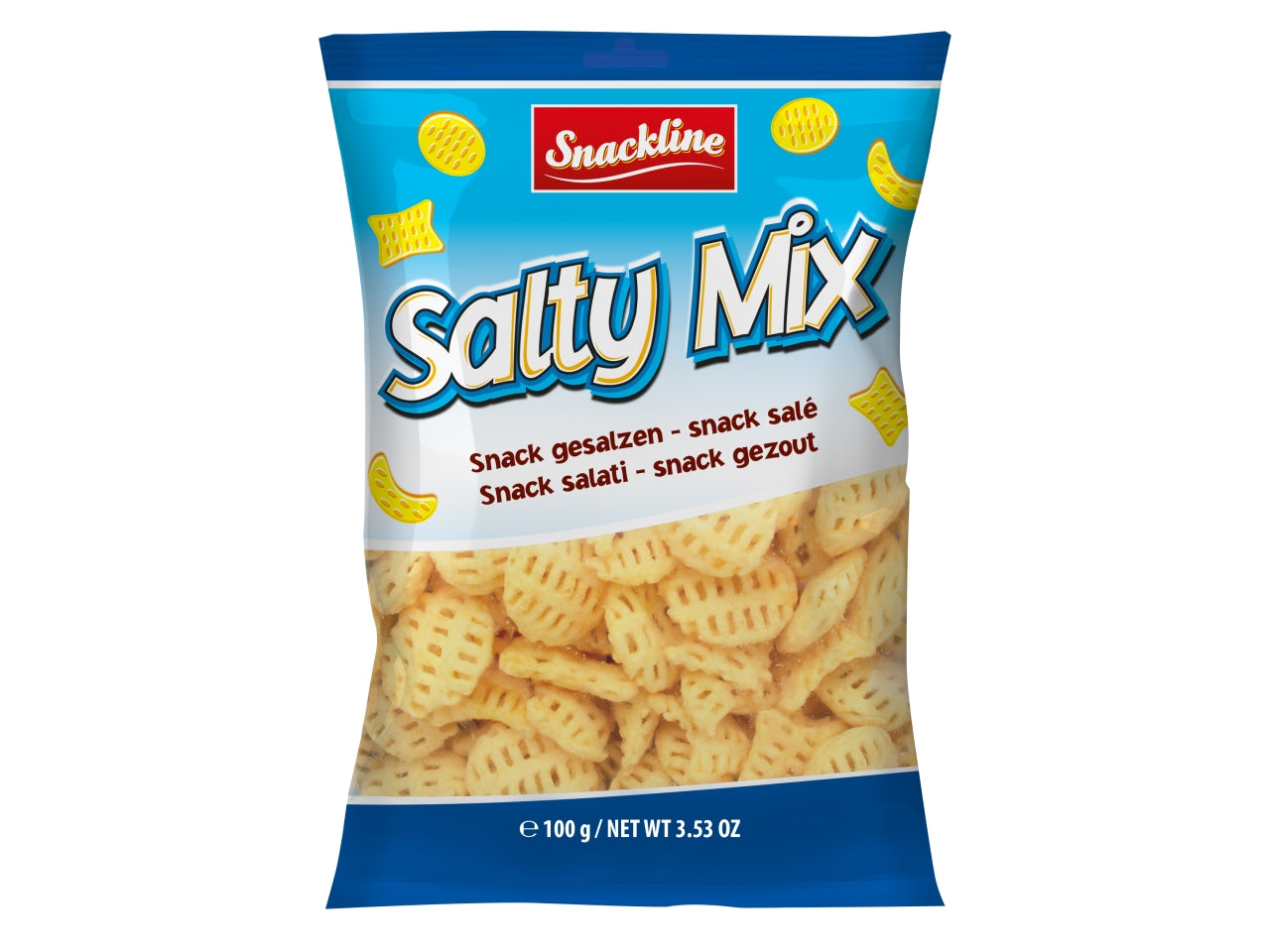 Salty mix snack di patatine salati 100g