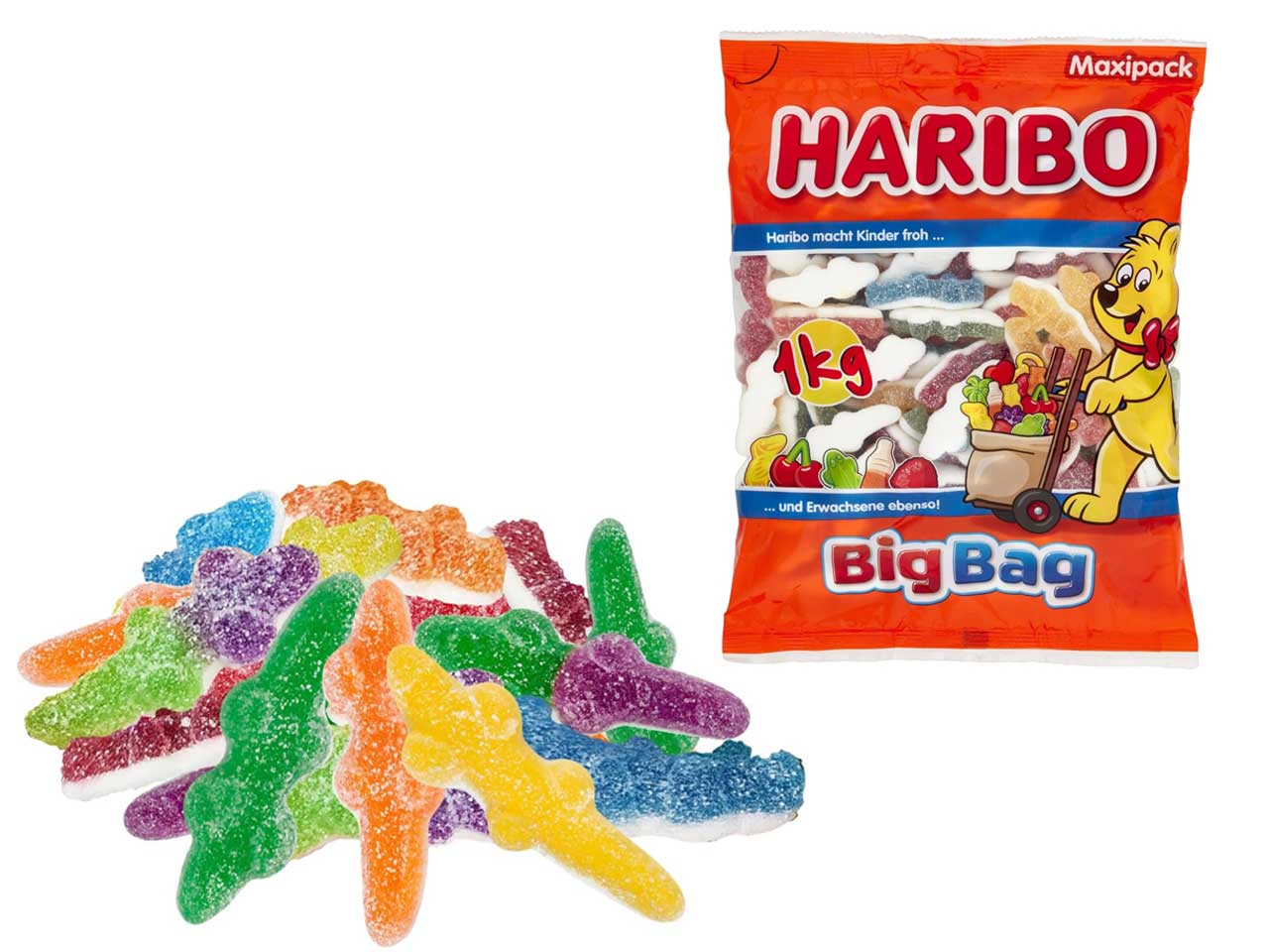 Haribo coccodri frizzi 1kg
