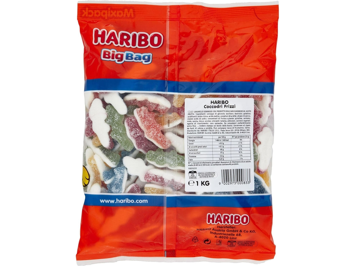 Haribo coccodri frizzi 1kg