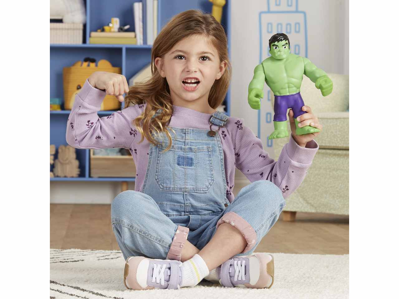 Spidey and his amazing friends figura mega hulk