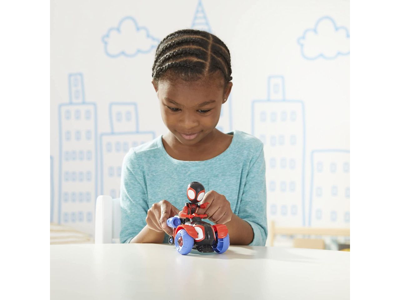 Spidey veicolo e personaggio miles morales