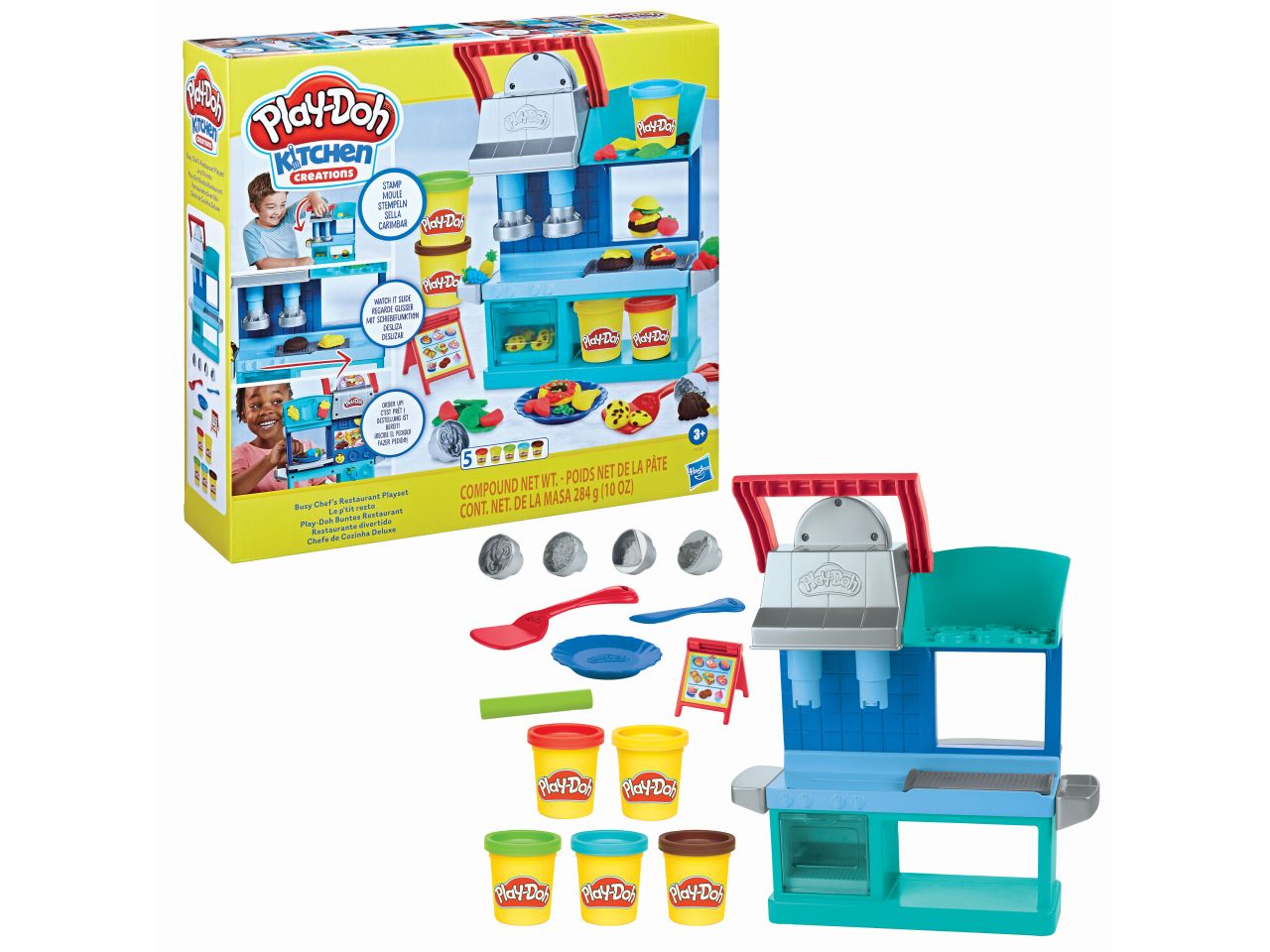 Play doh il ristorante dei piccoli chef