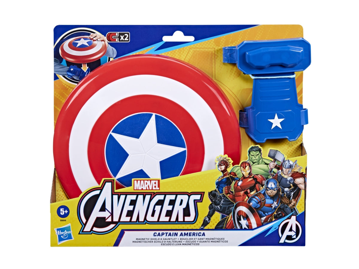 Scudo magnetico e guanto di capitan america $