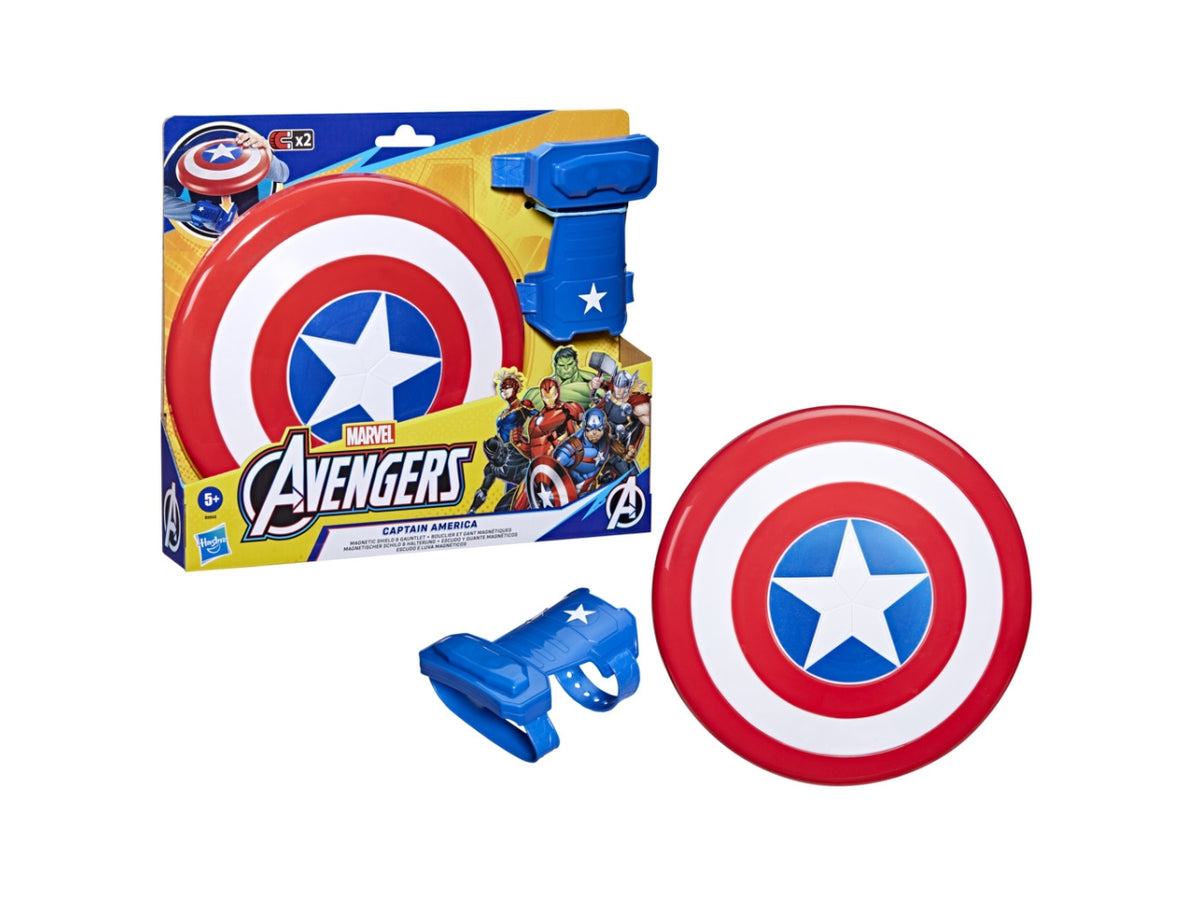 Scudo magnetico e guanto di capitan america $