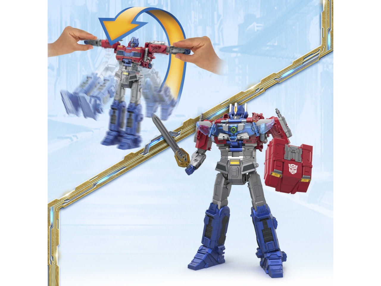 Transformers mv8 power flip