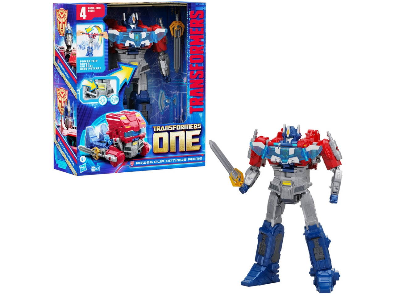 Transformers mv8 power flip
