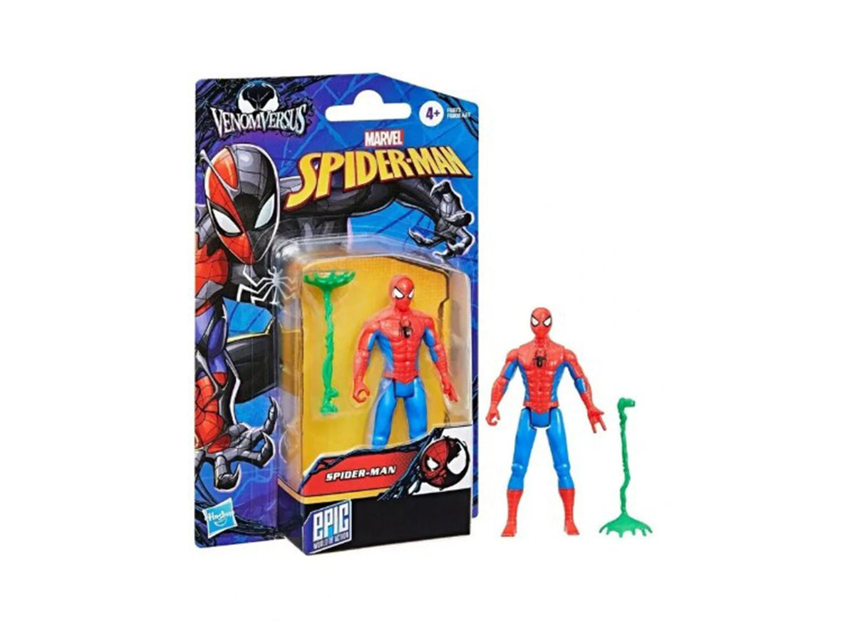 Spider-man 4in Figure: Personaggio Marvel per Bambini 4+ | Dimensioni 3,8x10,2x17,8 - Hasbro