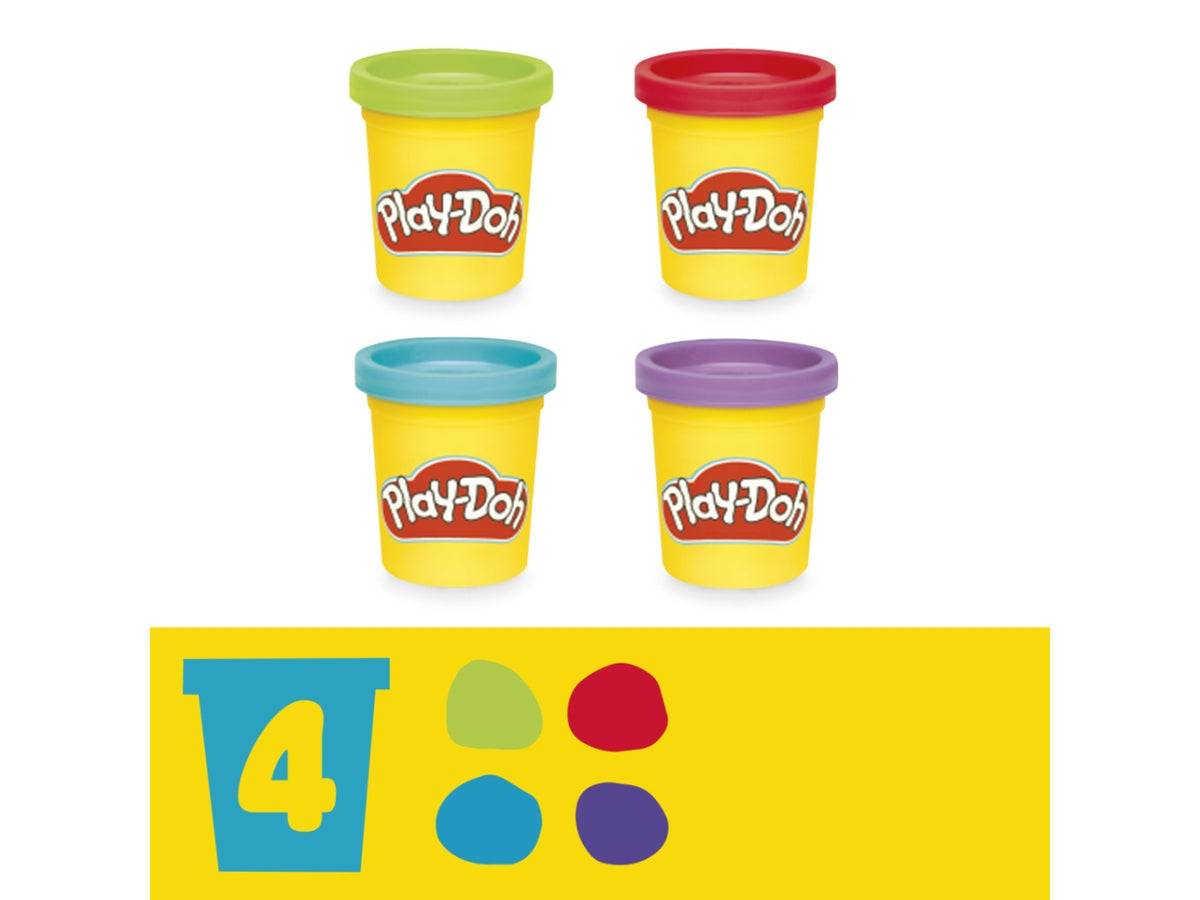 Play-doh la mia prima valigetta delle attivita', tappeto da gioco interattivo con plastilina 3+ Hasbro