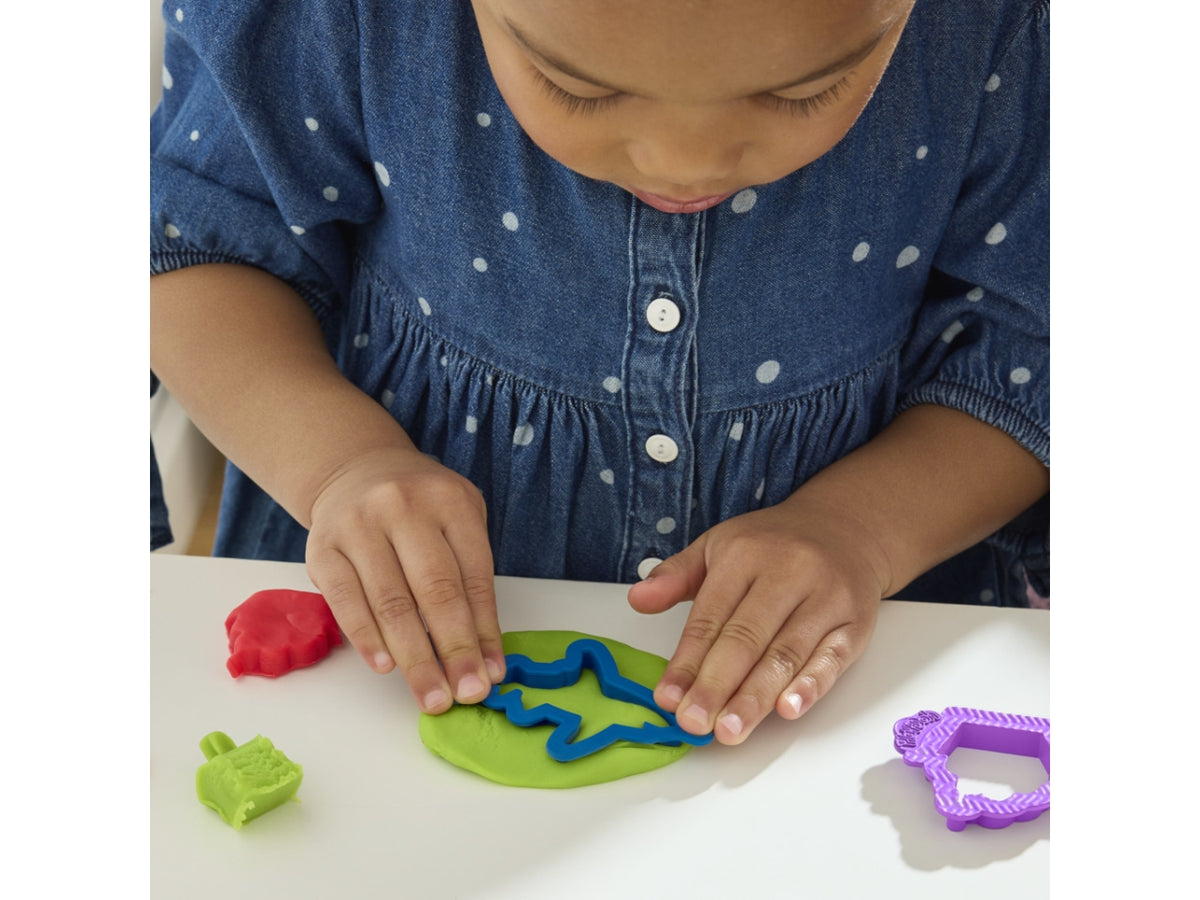 Play-doh la mia prima valigetta delle attivita', tappeto da gioco interattivo con plastilina 3+ Hasbro