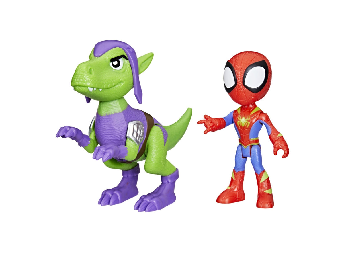 Spidey con cattivo dino $