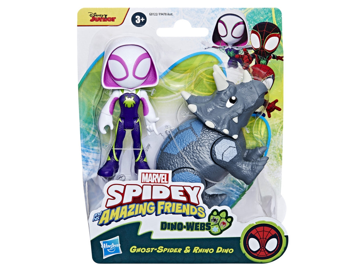 Spidey con cattivo dino $