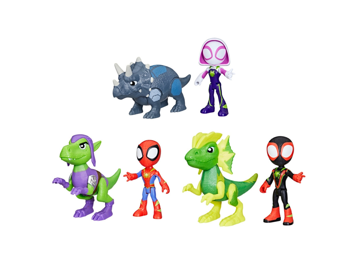 Spidey con cattivo dino $