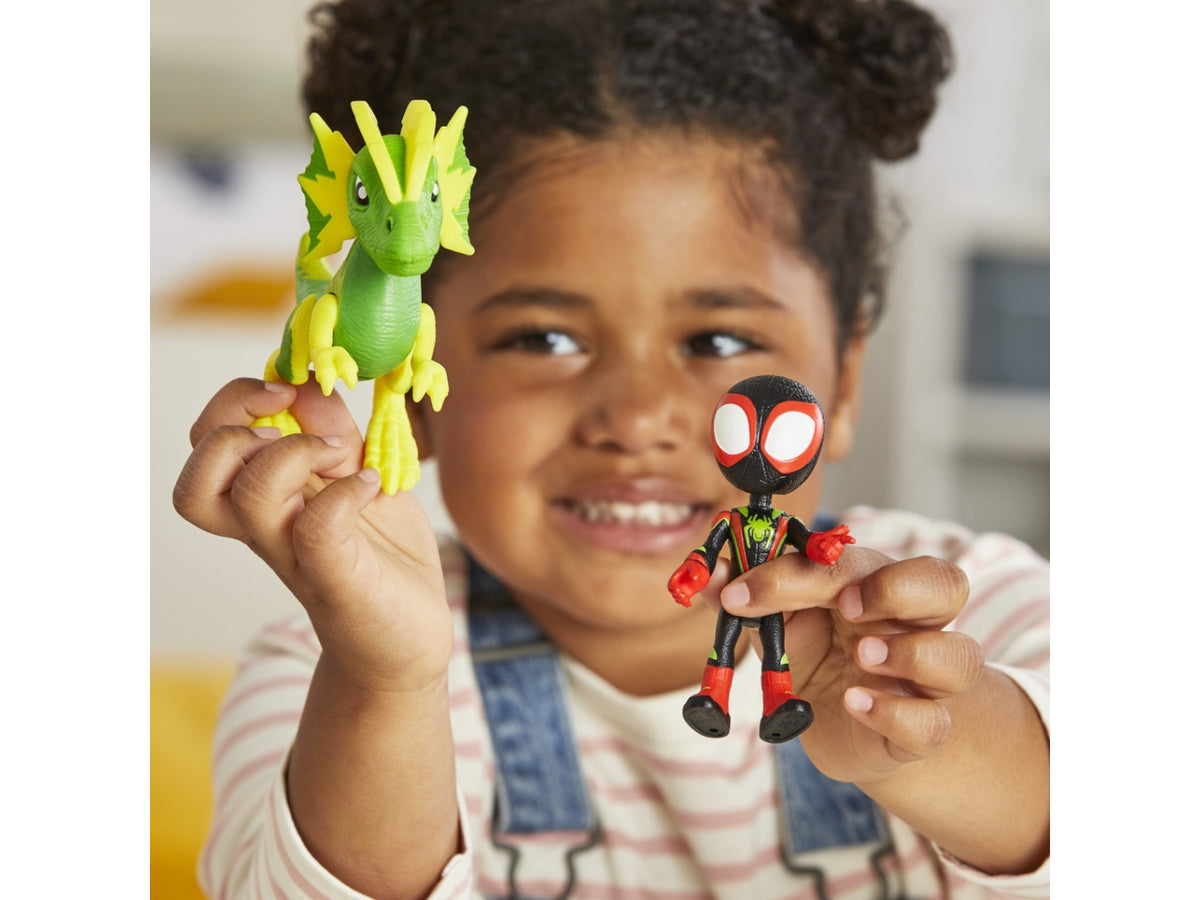 Spidey con cattivo dino $
