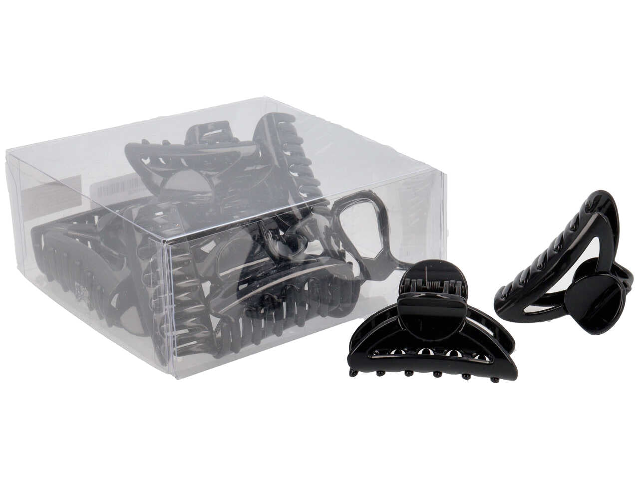 Pinza bow media nero