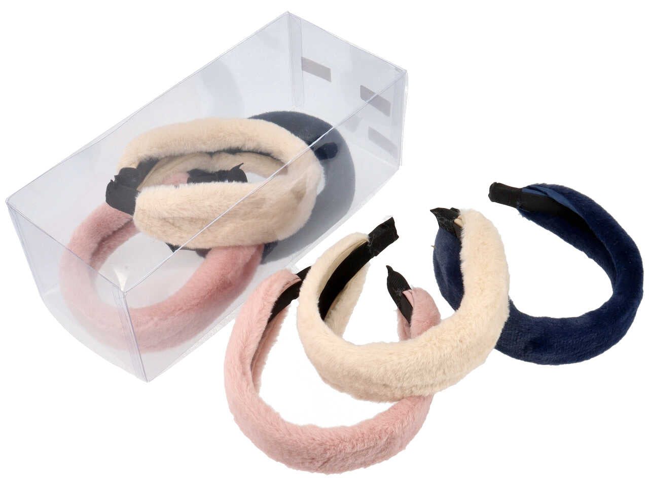 Cerchietto c/pelo h012833f