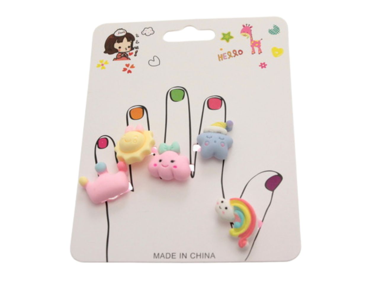 Anelli baby 5pezzi
