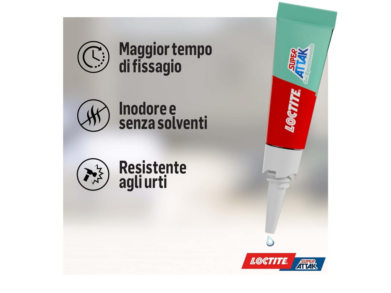 Loctite super attak gel riposizionabile 3g