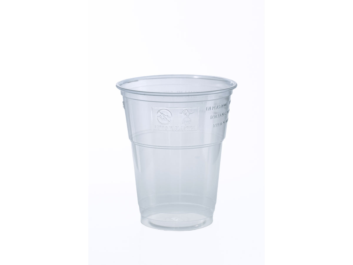 Bicchieri plastica 200/250cc glas trasparenti - la confezione contiene 50 bicchieri
