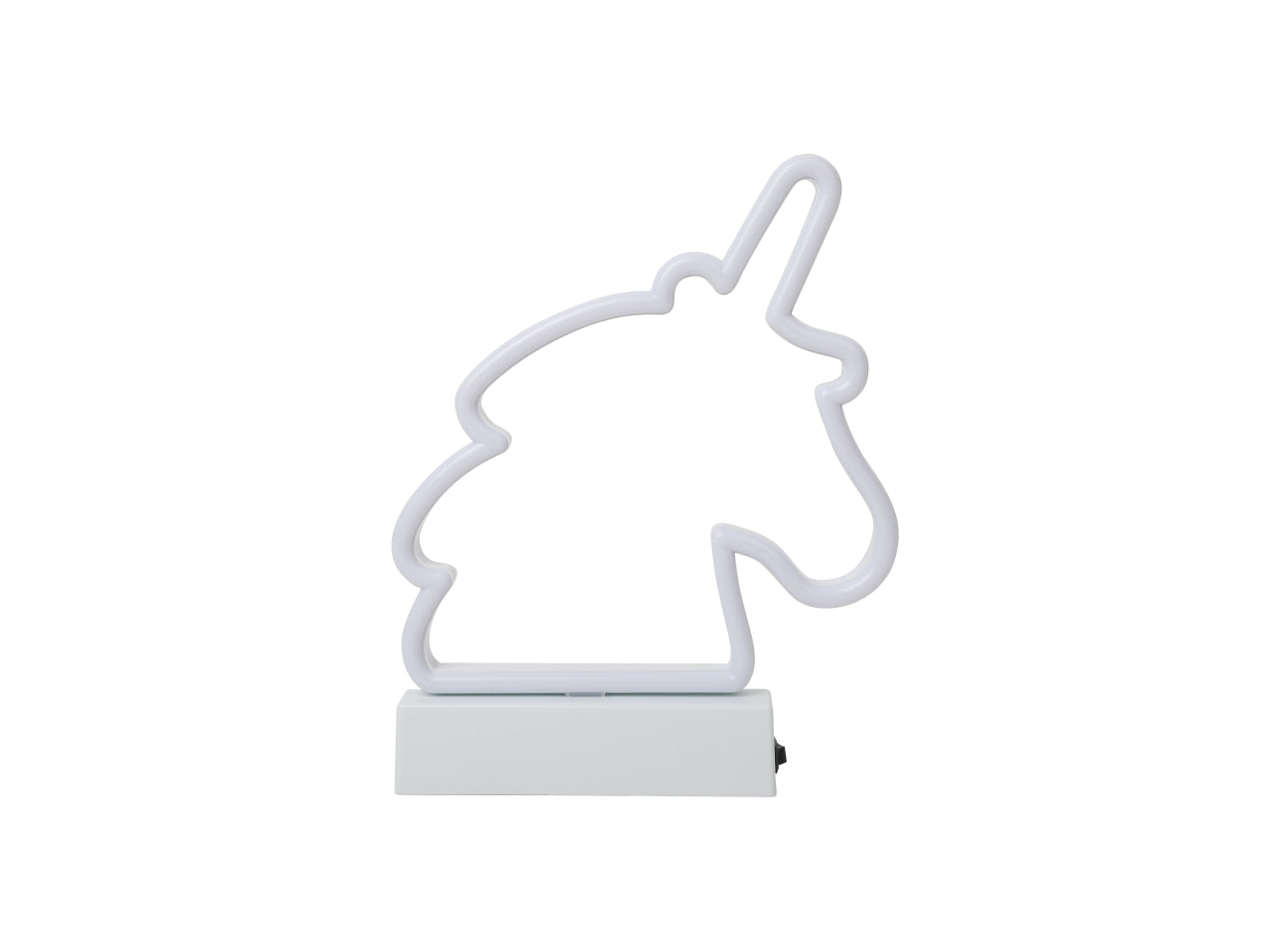 Lampada led a forma di unicorno 19x3x24 cm - Ibs