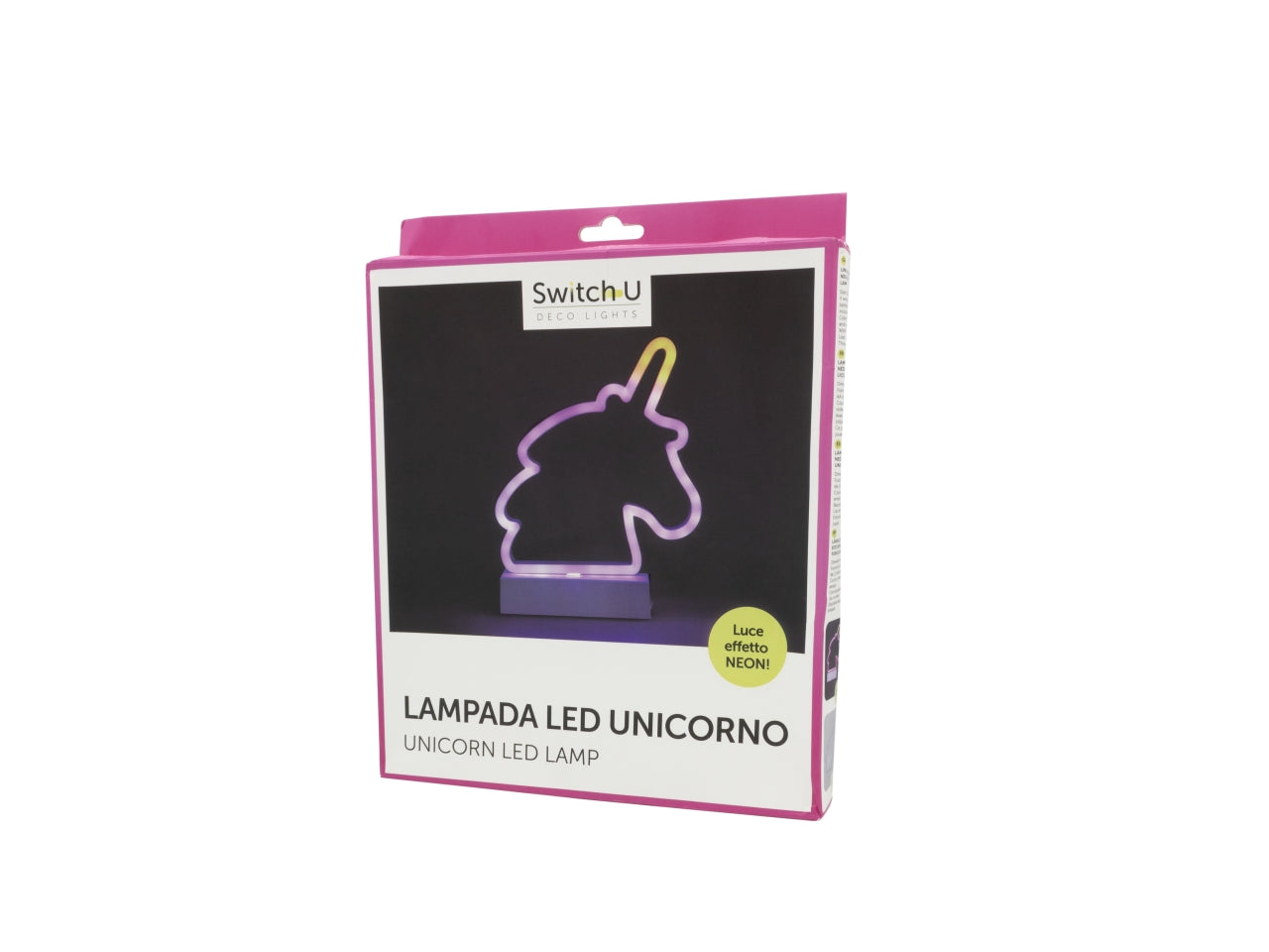 Lampada led a forma di unicorno 19x3x24 cm - Ibs
