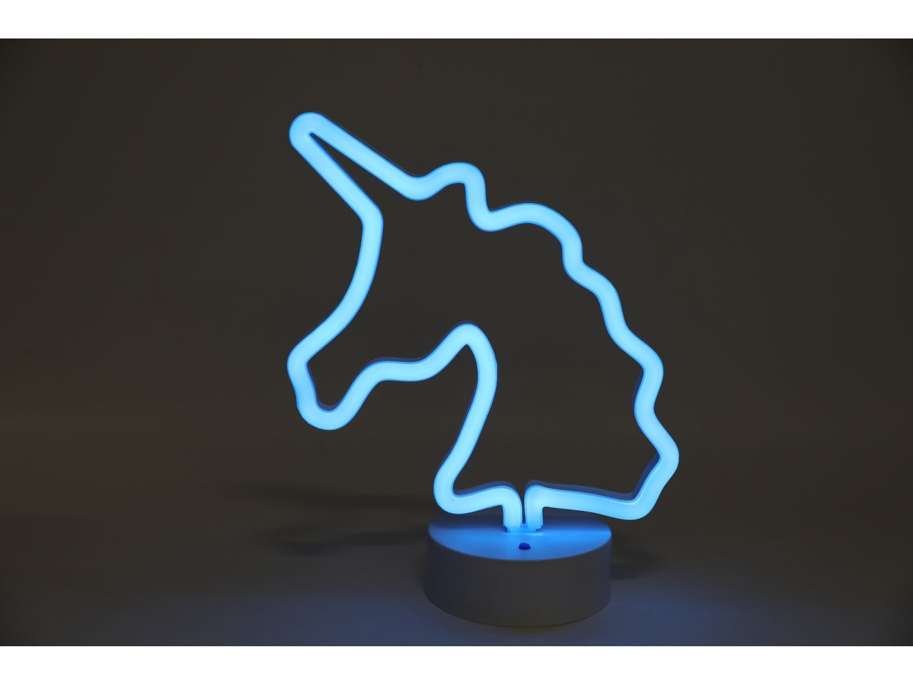 Lampada led a forma di unicorno 10x19,5x26 cm - Ibs