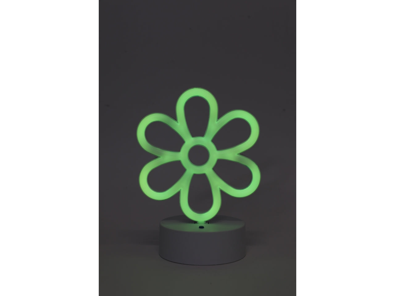 Lampada da tavolo decorativa led in plastica colori assortiti 14x10x19 cm - Switch U