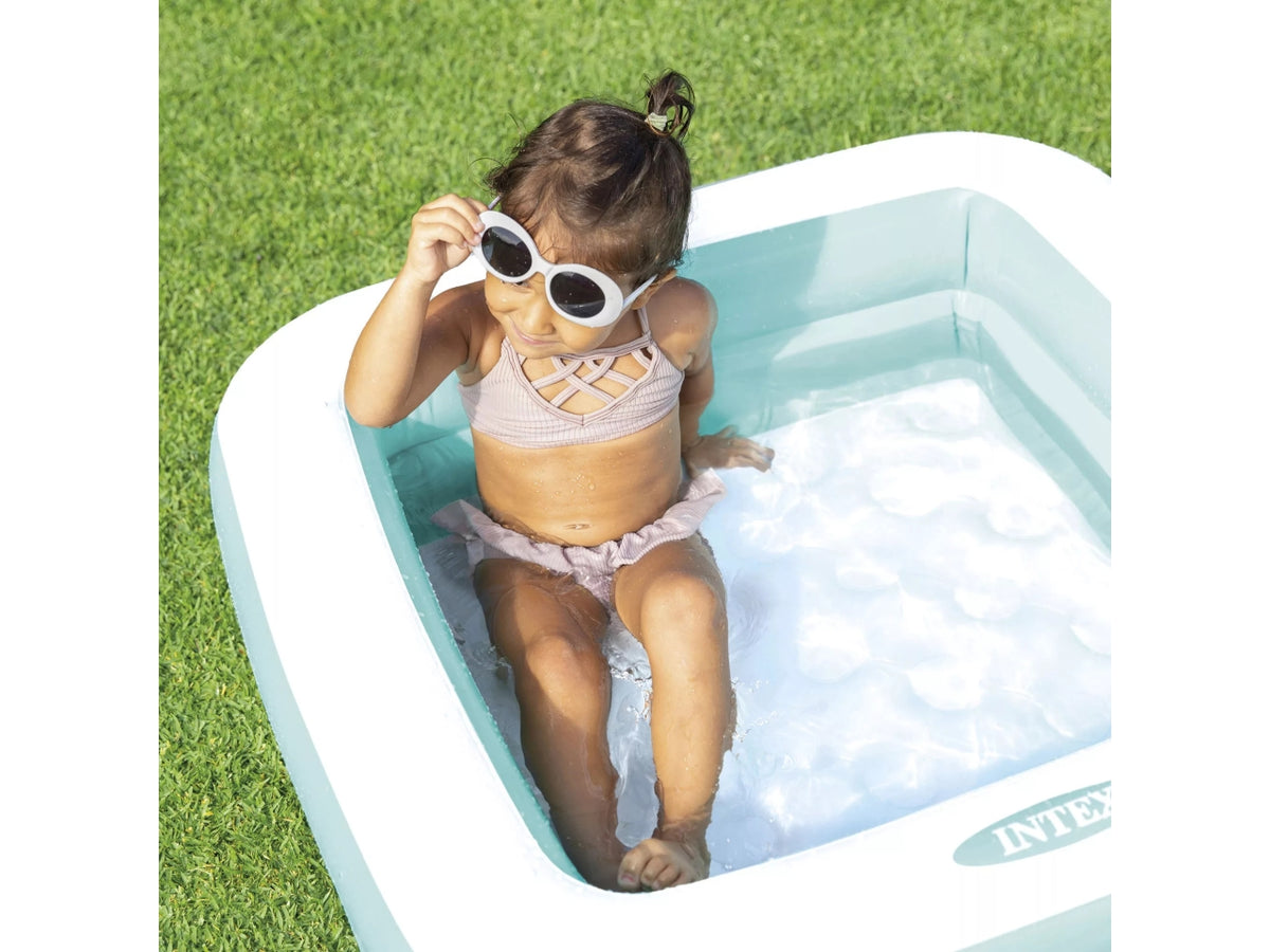 Piscina baby rettangolare 2 assortite cm86x86x25
