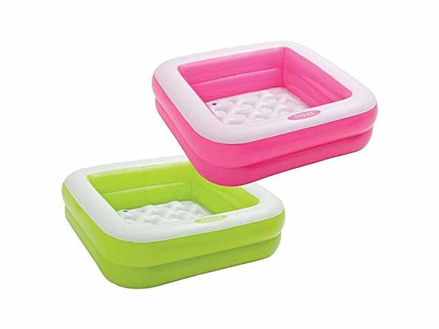 Piscina baby rettangolare 2 assortite cm86x86x25