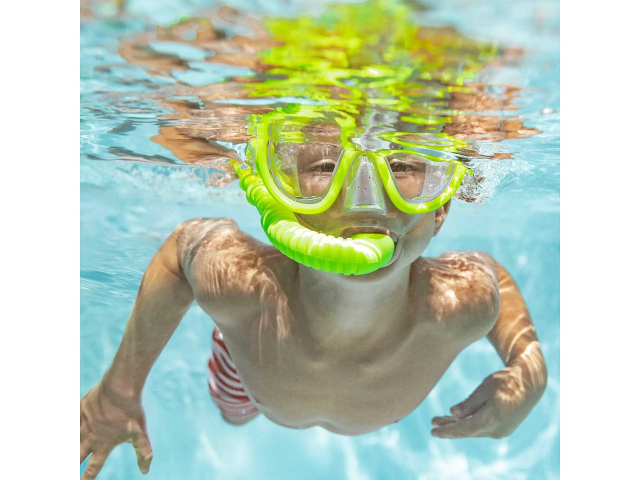 Set maschera e boccaglio adventurer junior in pvc