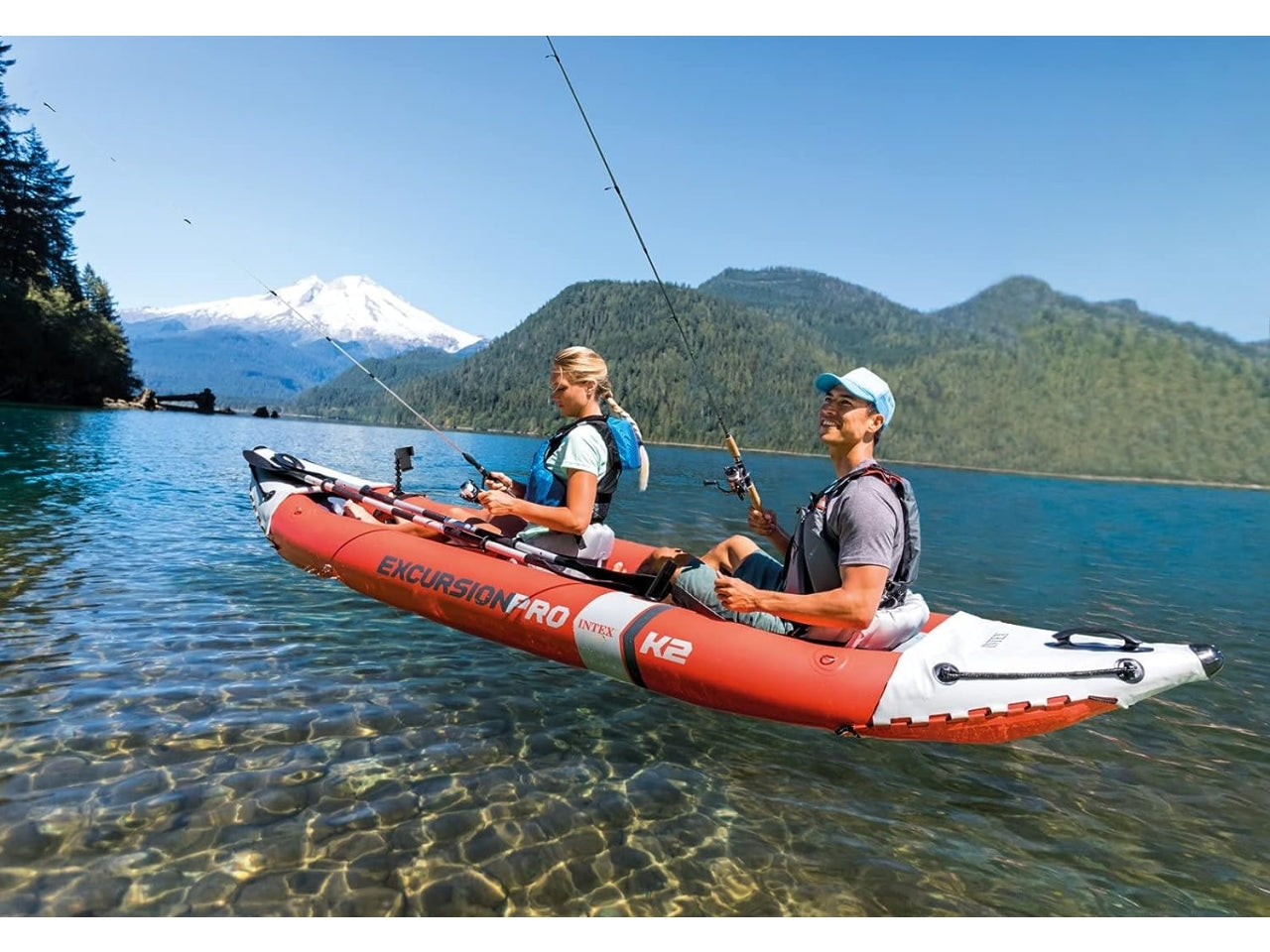 Canoa k2 excursion pro 384x94x46cm