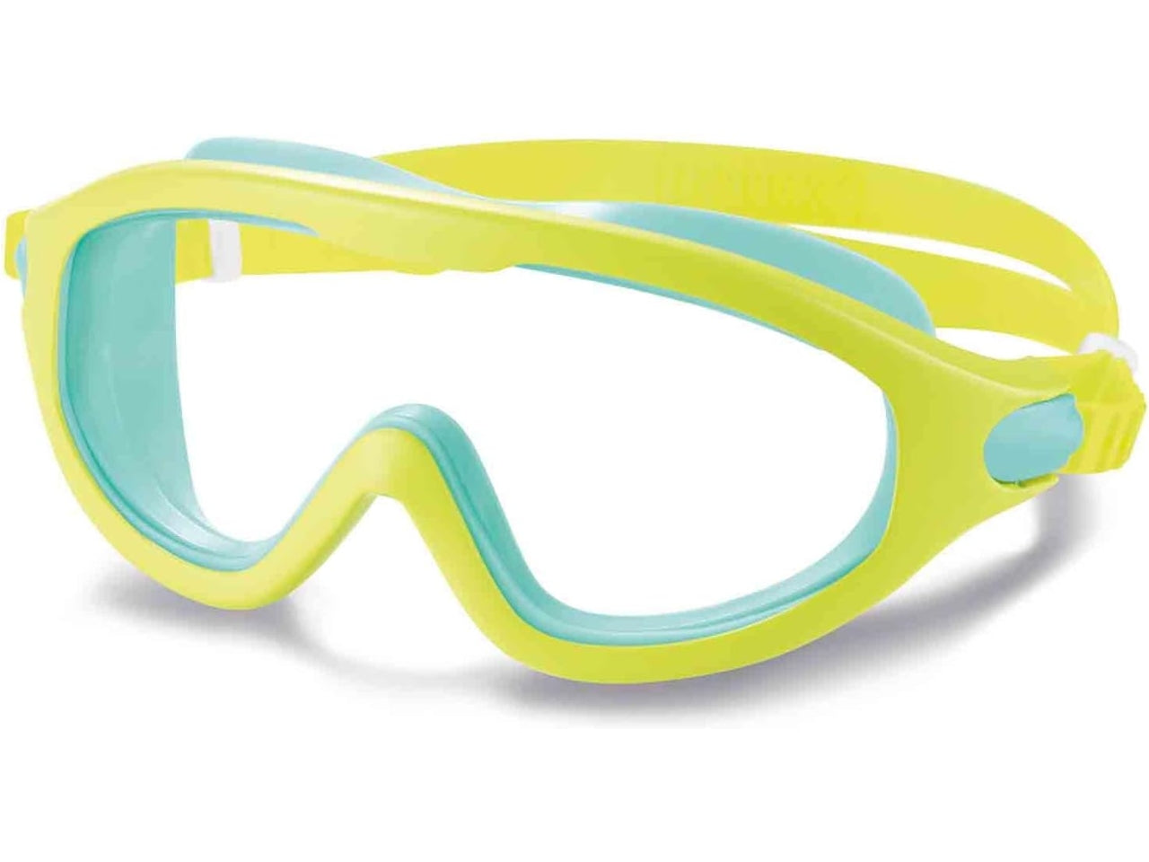 Maschera subacquea per bambini in silicone, multicolor, per età 3/8 anni, confezione da 2