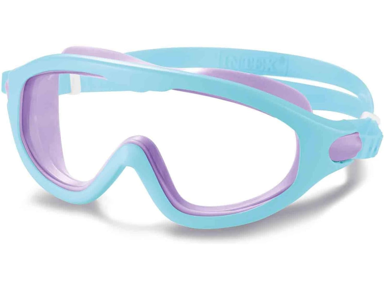 Maschera subacquea per bambini in silicone, multicolor, per età 3/8 anni, confezione da 2