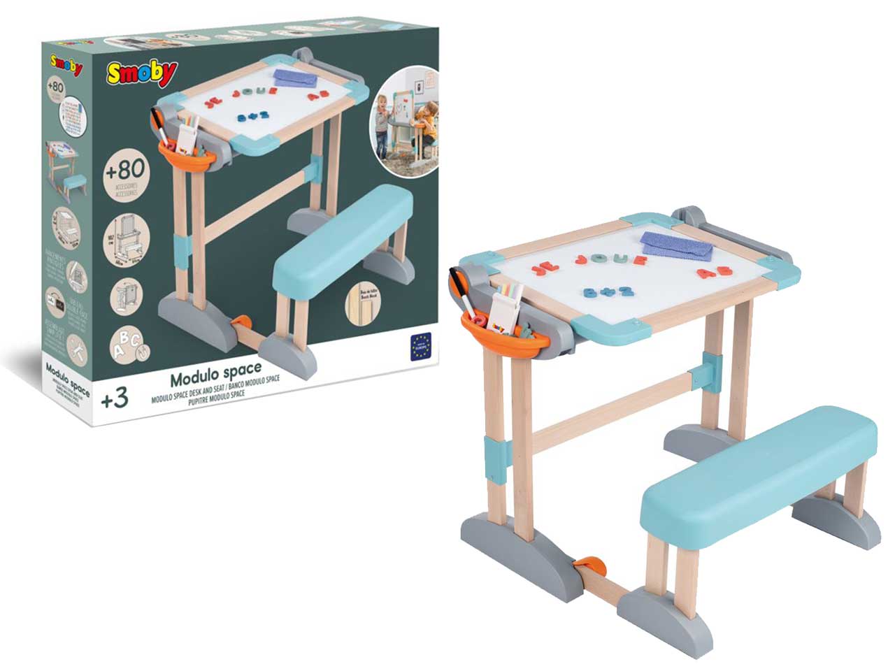 Banco scuola modulo space Smoby Activity