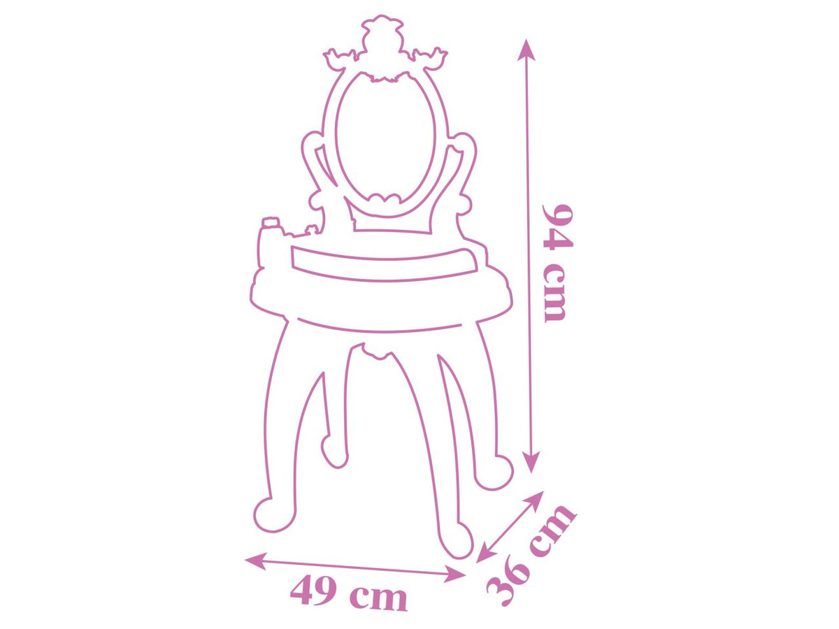 Specchiera 2 in 1 Disney Princess Smoby