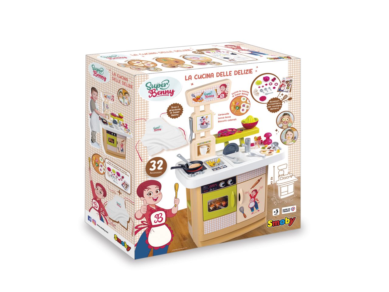 Super Benny La cucina delle delizie Smoby