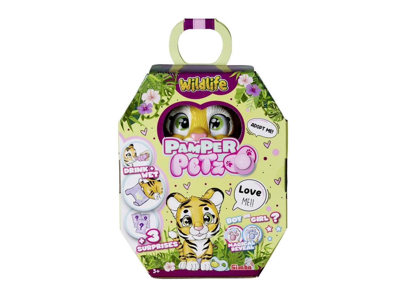 Pamper petz tigre 15cm Cm 15. - Simba